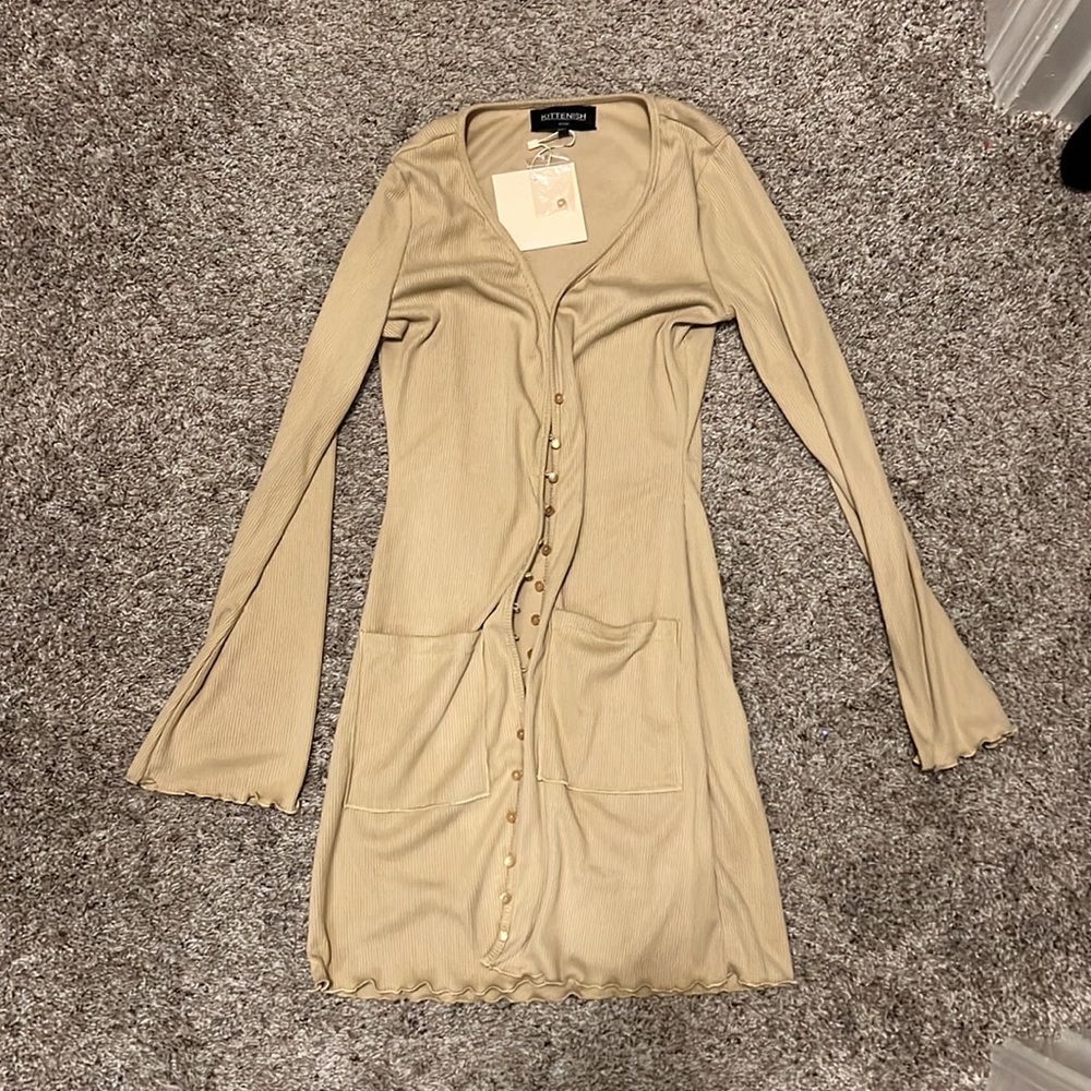 Kittenish cardigan with pockets